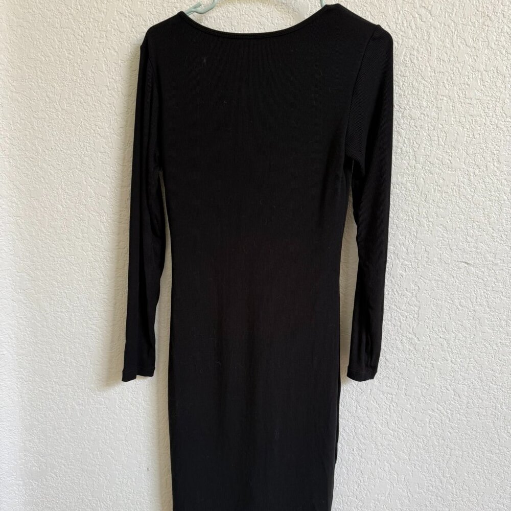 Popilush Black Bodycon Dress Size XL